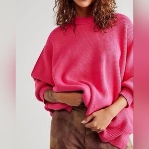 Free People Easy Street Tunic Bight Pink